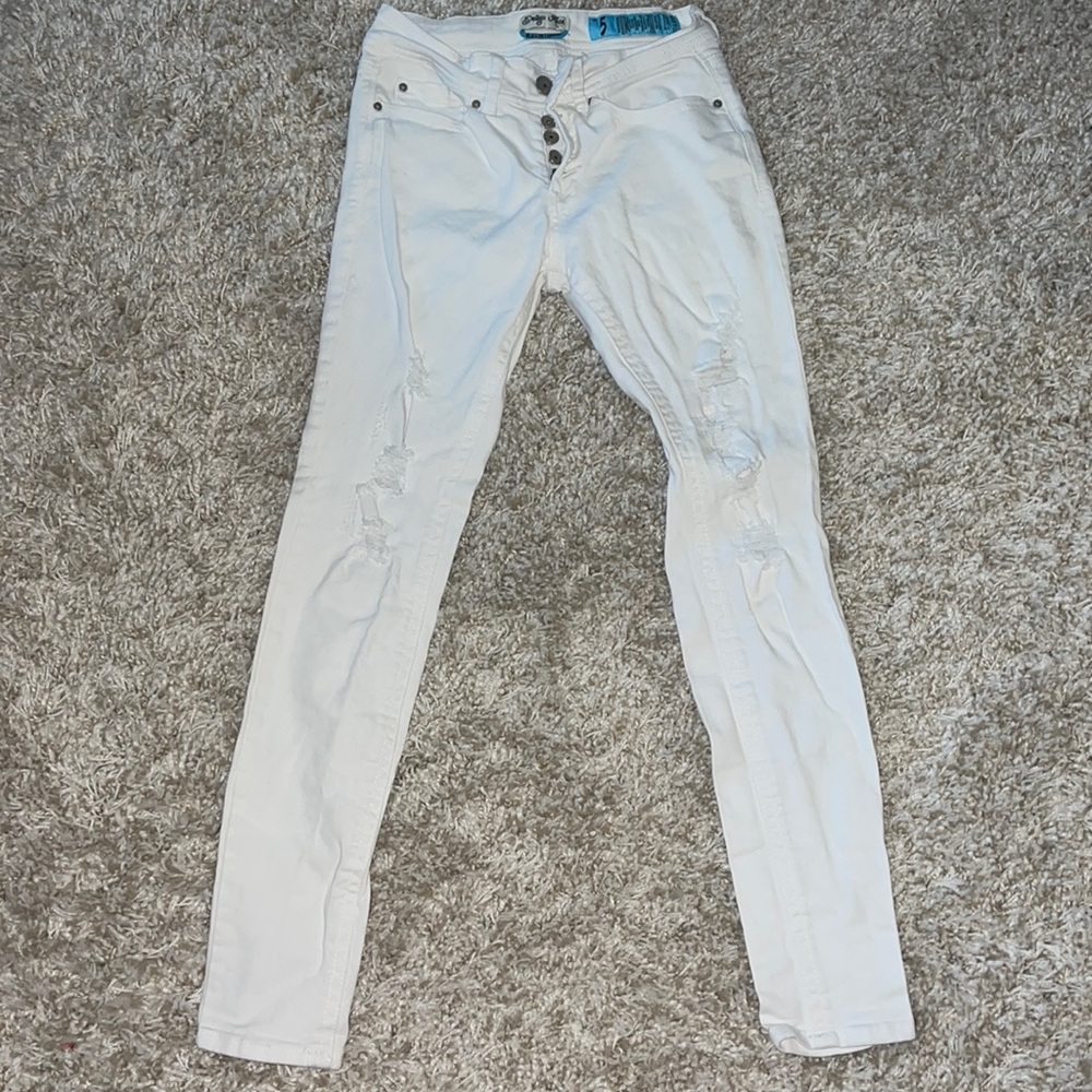 White jeans